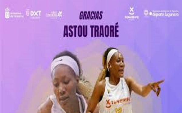 Basket Espagne : Séparation avec Clarinos, le club adresse ses remerciements à Astou Traoré