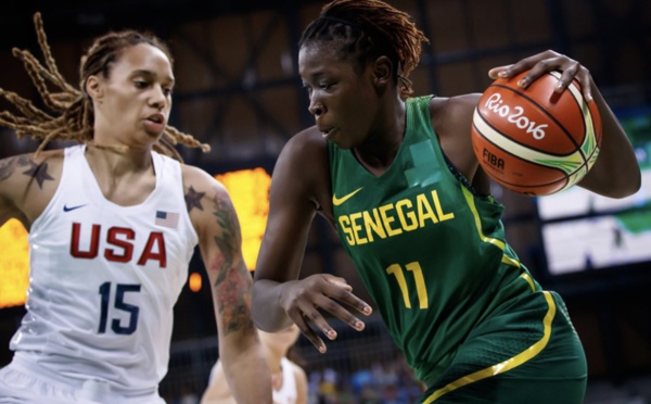 AFROBASKET DAME : TAPHA ECARTE ANNE DIOUF ET RAPPEL MAIMOUNA DIARRA