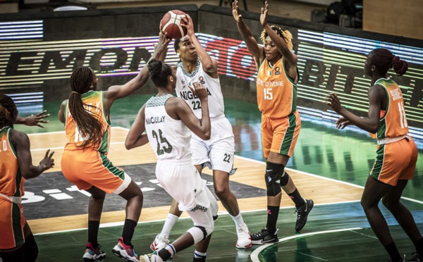 AFROBASKET DAME : Vainqueur de la Cote d’Ivoire, Le Nigéria file en demi-finale