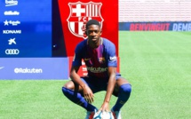 Dembélé présenté au Camp Nou 