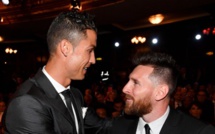 Cérémonie The Best : Ronaldo remercie Neymar et Messi