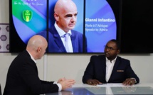 Le président de la FIFA Gianni Infantino invité sur le plateau d'Aliou Goloko en Mauritanie