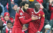 Premier League 31éme journée : Mané fait briller Salah qui a mis un quadruplé