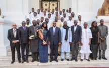 Macky Sall a reçu l'équipe nationale de mini-foot