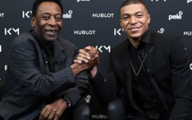 PHOTOS : la rencontre entre Mbappé et Pelé