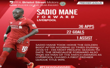 Premier League : Sadio Mané nominé pour le prix PFA