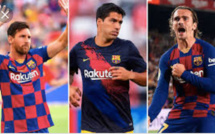 Liga: le Barça leader, Griezmann, Messu et Suarez buteurs