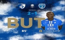 Ligue 2 : Moussa Djitté marque et participe à la victoire de Strasbourg