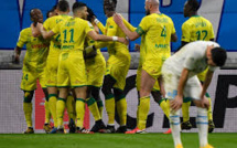 Ligue 1 française : Nantes met fin à la série de 14 matches sans défaite de Marseille