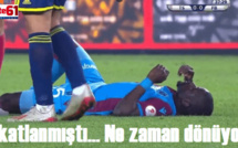 Trabzonspor : Sorti sur blessure Pape Alioune Ndiaye édifié sur sa durée d’indisponibilité