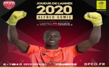 Dijon : Alfred Gomis, meilleur joueur de la saison