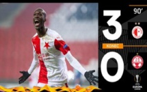 Europa League : Abdallah Sima inscrit un doublé scelle la qualification du Slavia Prague !