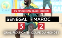 CAN Beach Soccer : le Sénégal bat le Maroc et se qualifie en finale