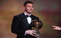 Messi reçoit son 7e Ballon d'Or