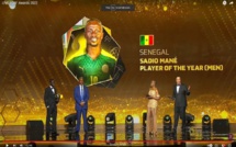 CAF Awards 2022 : Sadio Mané : « Je suis émis, je n’ai pas les mots »