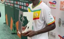 Can 2023/Sen-Gambie : Lamine Camara désigné homme du match !