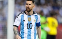 Lionel Messi forfait pour les deux prochains matchs de l'Argentine