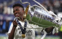 Ligue des champions: Vinicius Junior sacré meilleur joueur de la saison