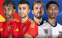 Euro-2024: Angleterre - Espagne, la grande finale ce samedi